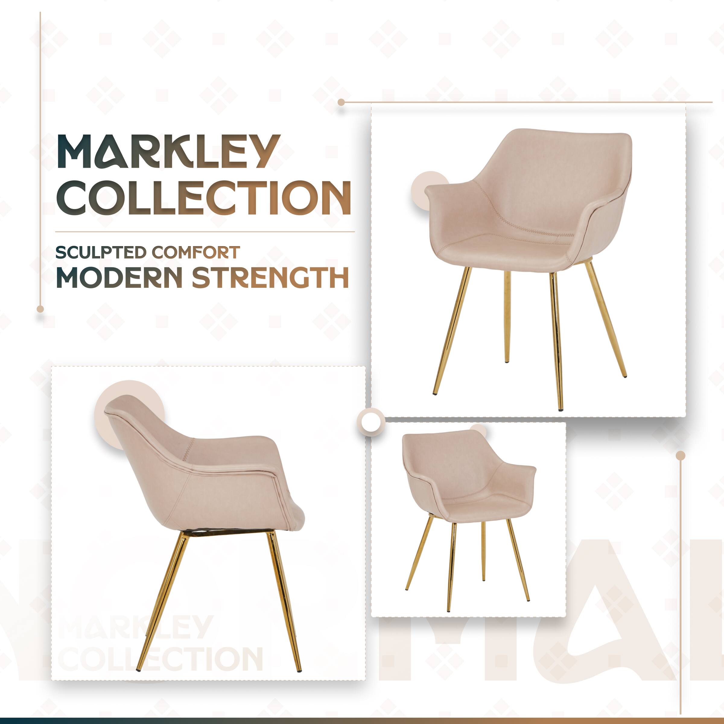 MARKLEY COLLECTION  
SCULPTED COMFORT  
MODERN STRENGTH