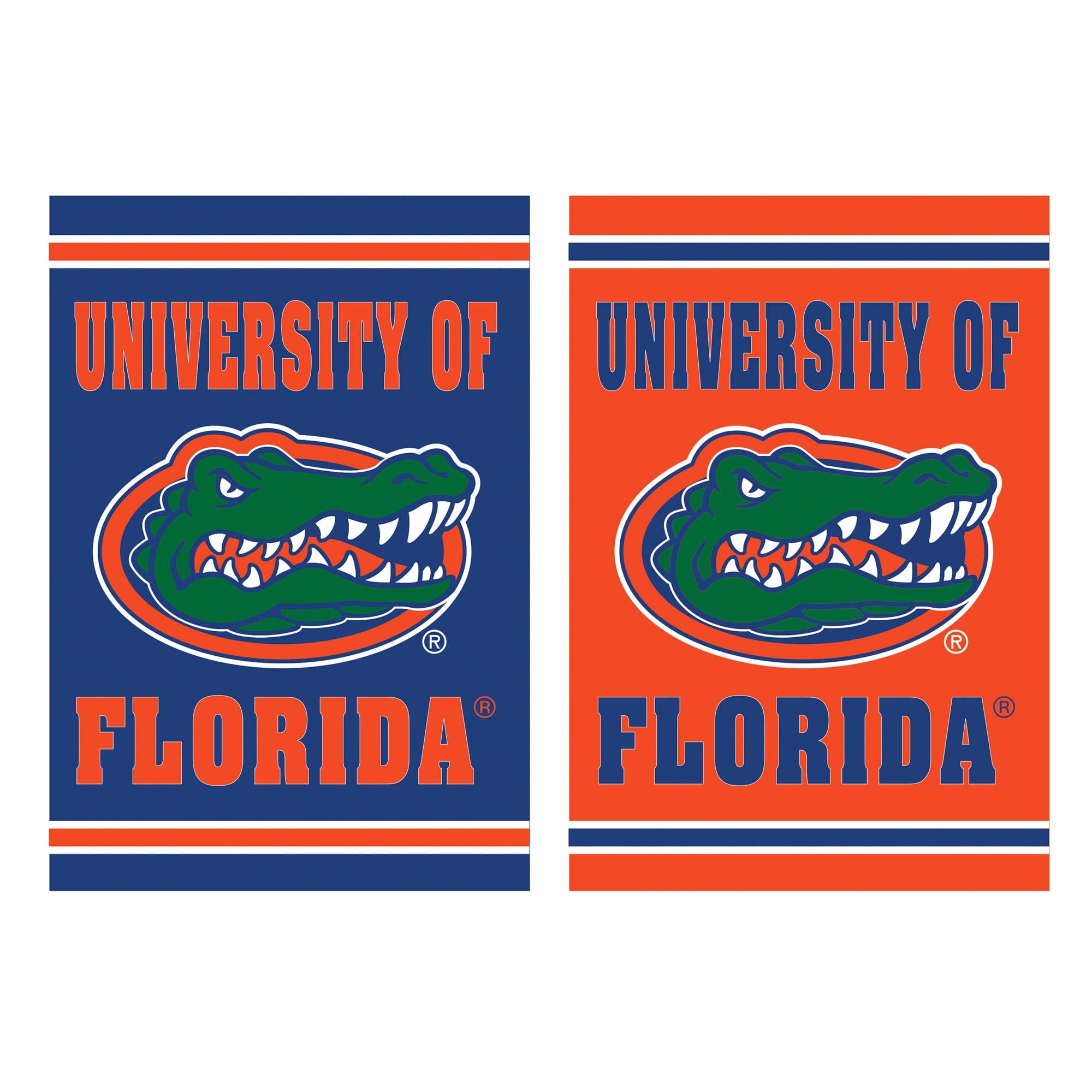 Evergreen Enterprises - Florida Gators 12.5" x 18" Double-Sided Embossed Suede Garden Flag - Multicolor