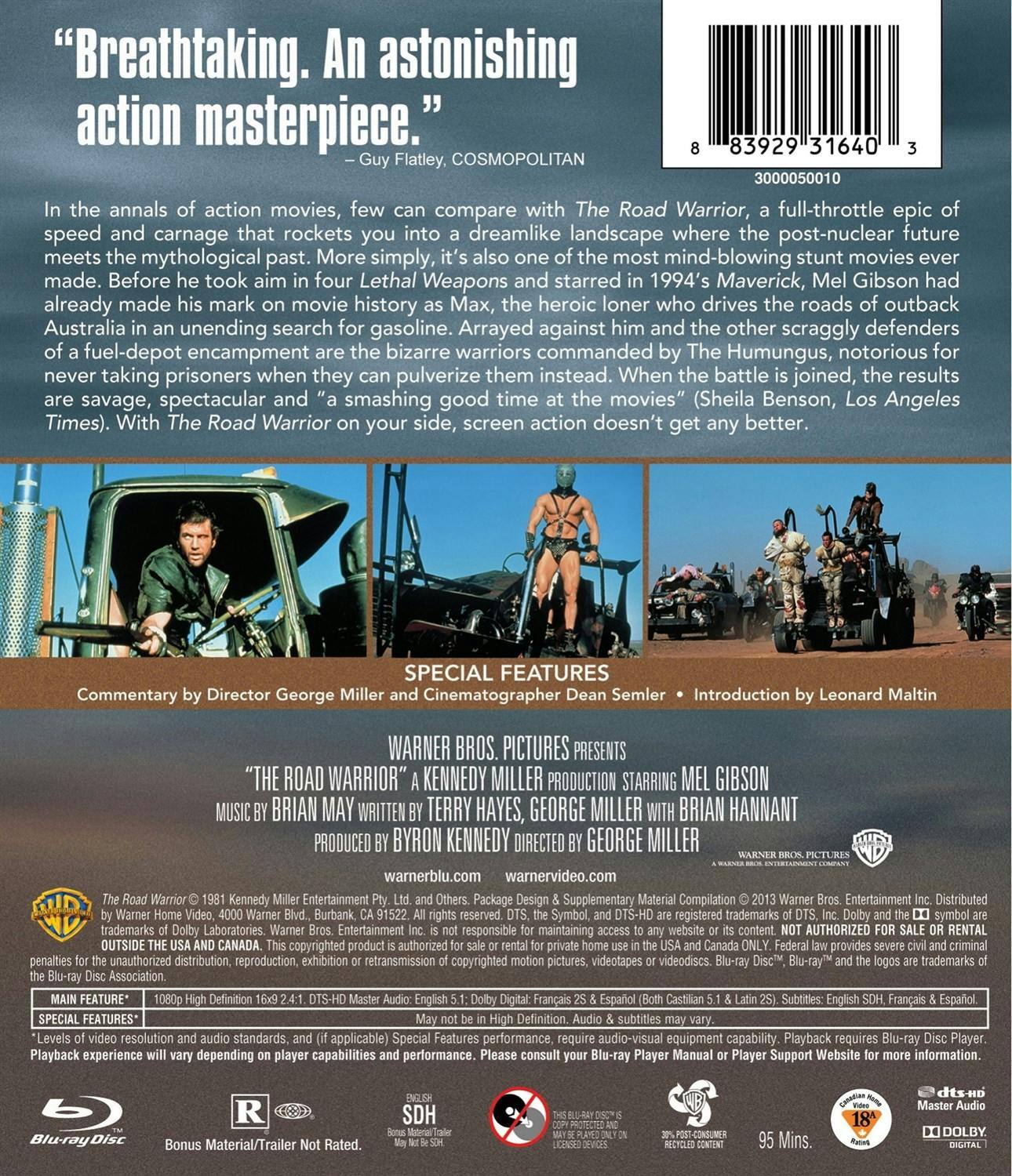 Angle. Mad Max 2: The Road Warrior [Blu-ray].