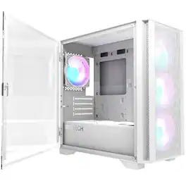 Montech - AIR 100 ARGB microATX Tower - White