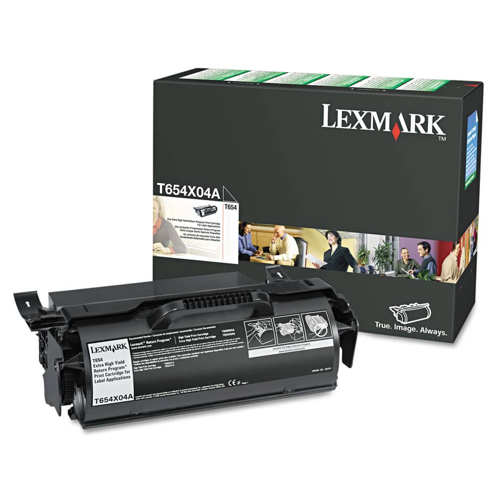 Lexmark - T654X04A Return Program 36,000 Page-Yield Extra High-Yield Toner - Black