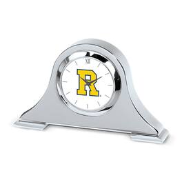 Jardine - Rochester Yellow Jackets Primary Team Logo Napoleon Desk Clock - Silver
