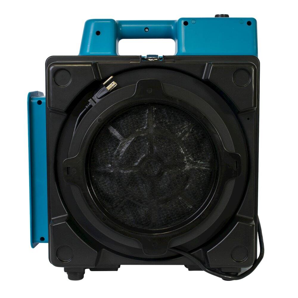 Angle. XPOWER - 4 Stage Filtration HEPA Purifier System - Blue.
