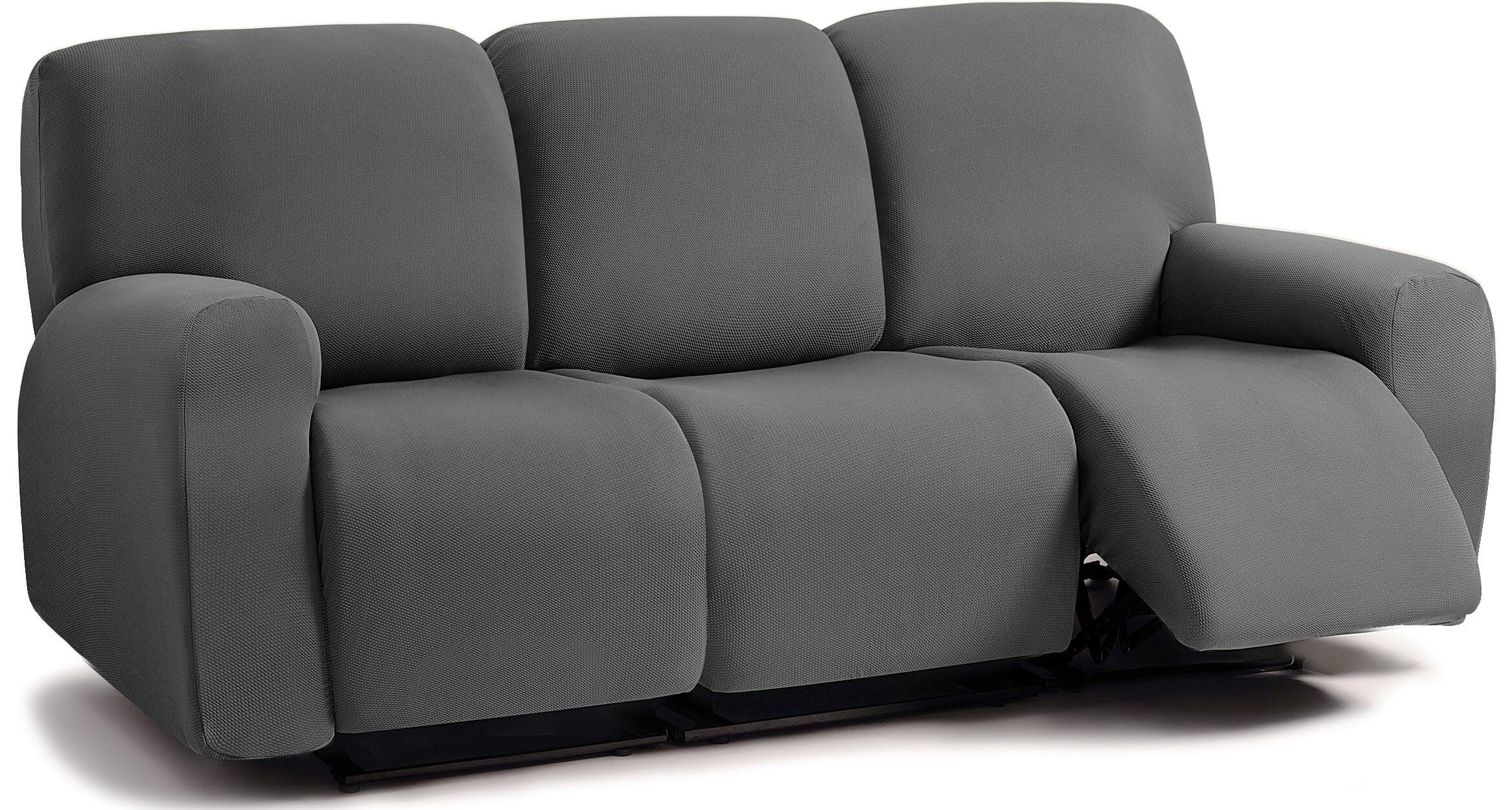 Dark Grey 3 Seater Recliner Cover