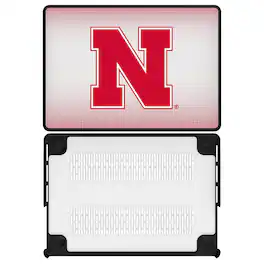 Keyscaper - Nebraska Huskers Linen MacBook Case - Air 15 in - Multicolor