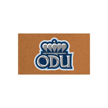 Front. Evergreen Enterprises - Old Dominion Monarchs 28" x 16" Team Logo Outdoor Coir Mat - Multicolor.