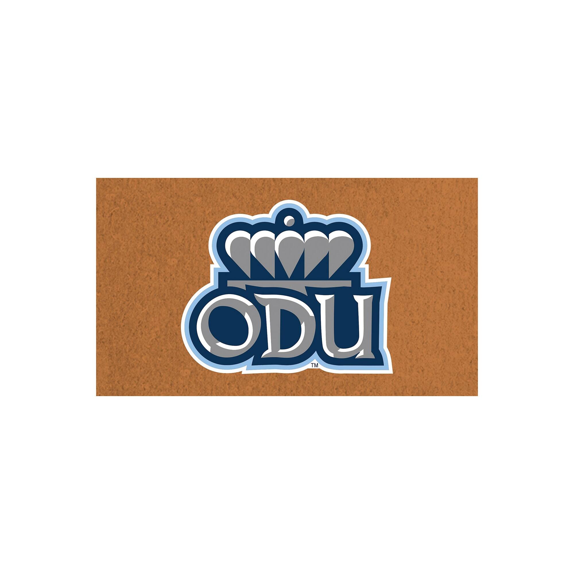 Front. Evergreen Enterprises - Old Dominion Monarchs 28" x 16" Team Logo Outdoor Coir Mat - Multicolor.