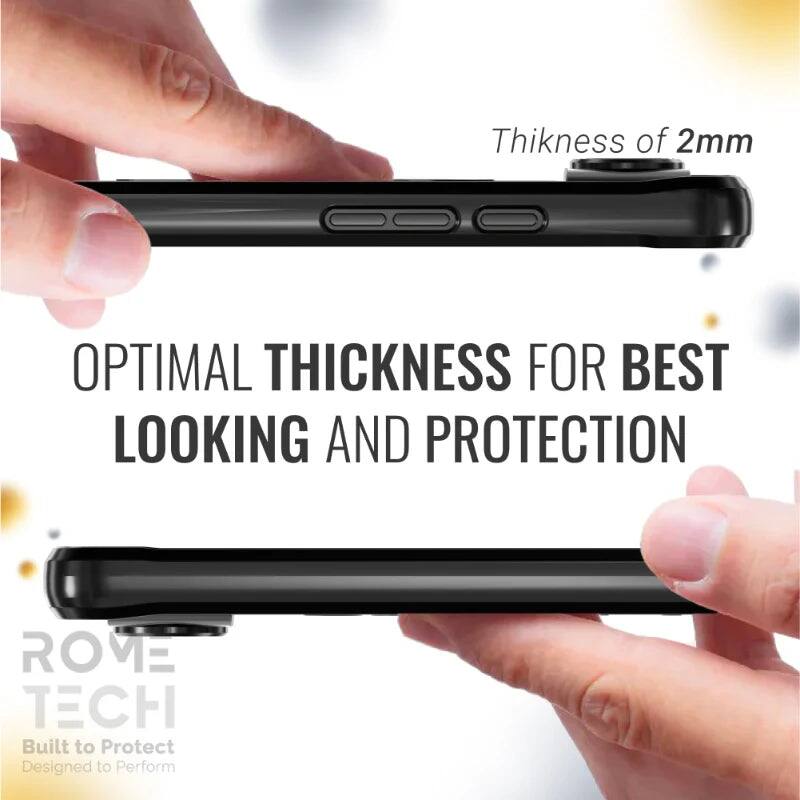 Thickness of 2mm  
OPTIMAL THICKNESS FOR BEST LOOKING AND PROTECTION  

ROVE TECH  
Built to Protect  
Designed to Perform