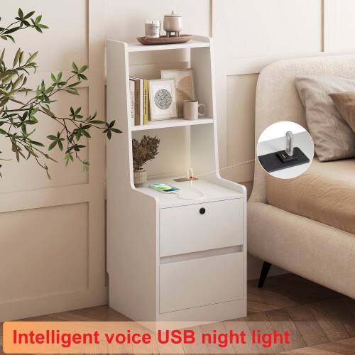Intelligent voice USB night light