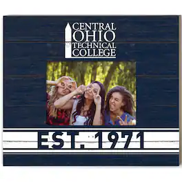 Jardine - Central Ohio Technical College 11'' x 13'' Team Spirit Scholastic Picture Frame - Navy