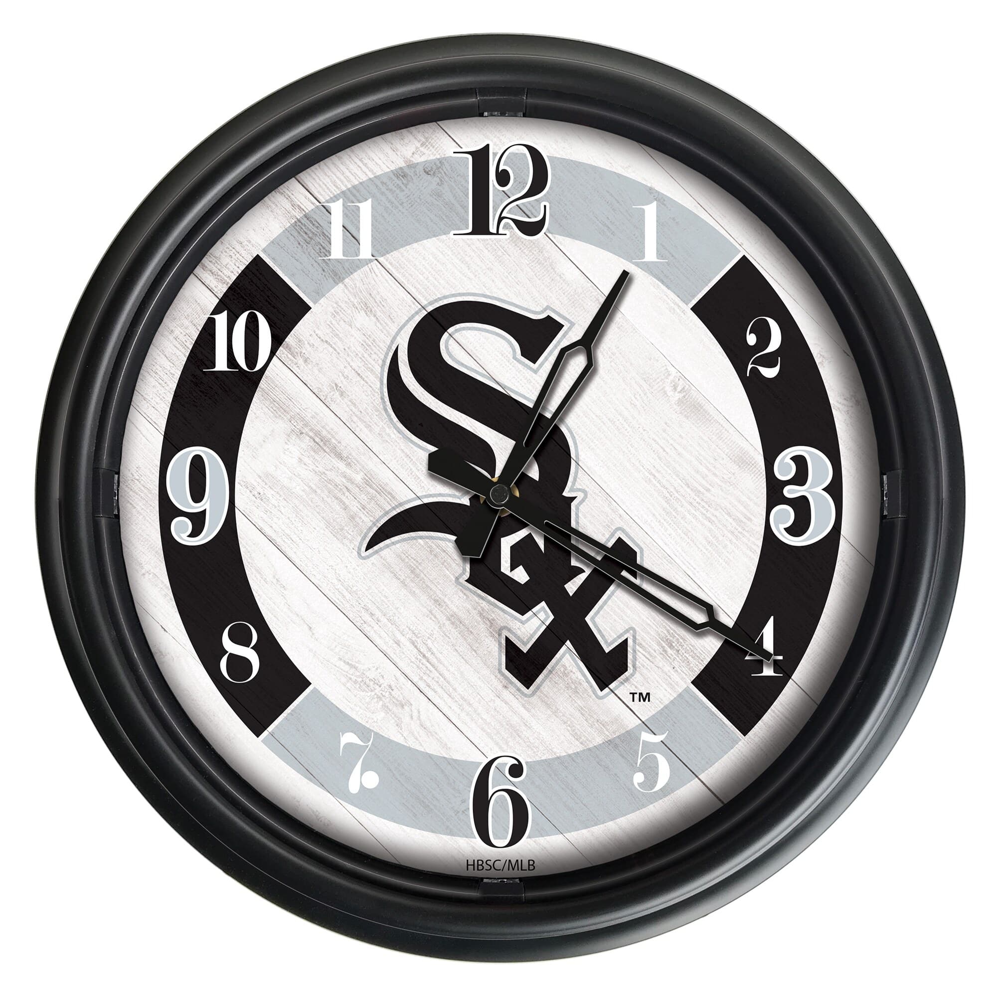 Holland Bar Stool Co. - Chicago White Sox Indoor/Outdoor LED Wall Clock - Multicolor