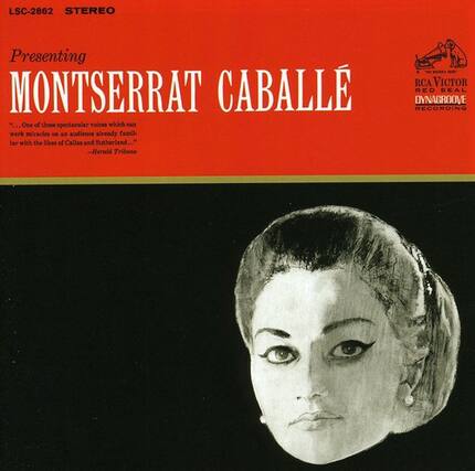 LSC-2862 STEREO
Presenting
MONTSEERRAT CABALLE
"One of those spectacular voices which can work miracles on an audience already familiar with the likes of Callas and Sutherland..."
—Herald Tribune
RCA VICTOR
DYNAGROOVE RECORDING
