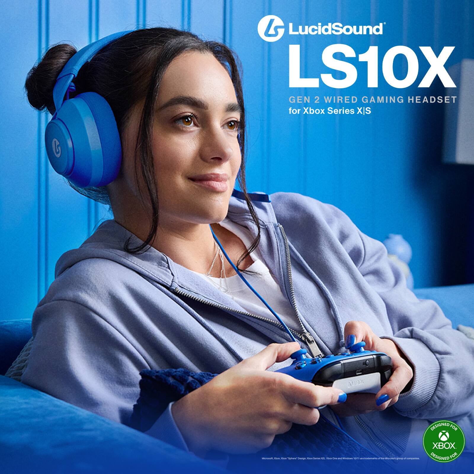 LucidSound LS10X  
GEN 2 WIRED GAMING HEADSET  
for Xbox Series X|S  

DESIGNED FOR XBOX