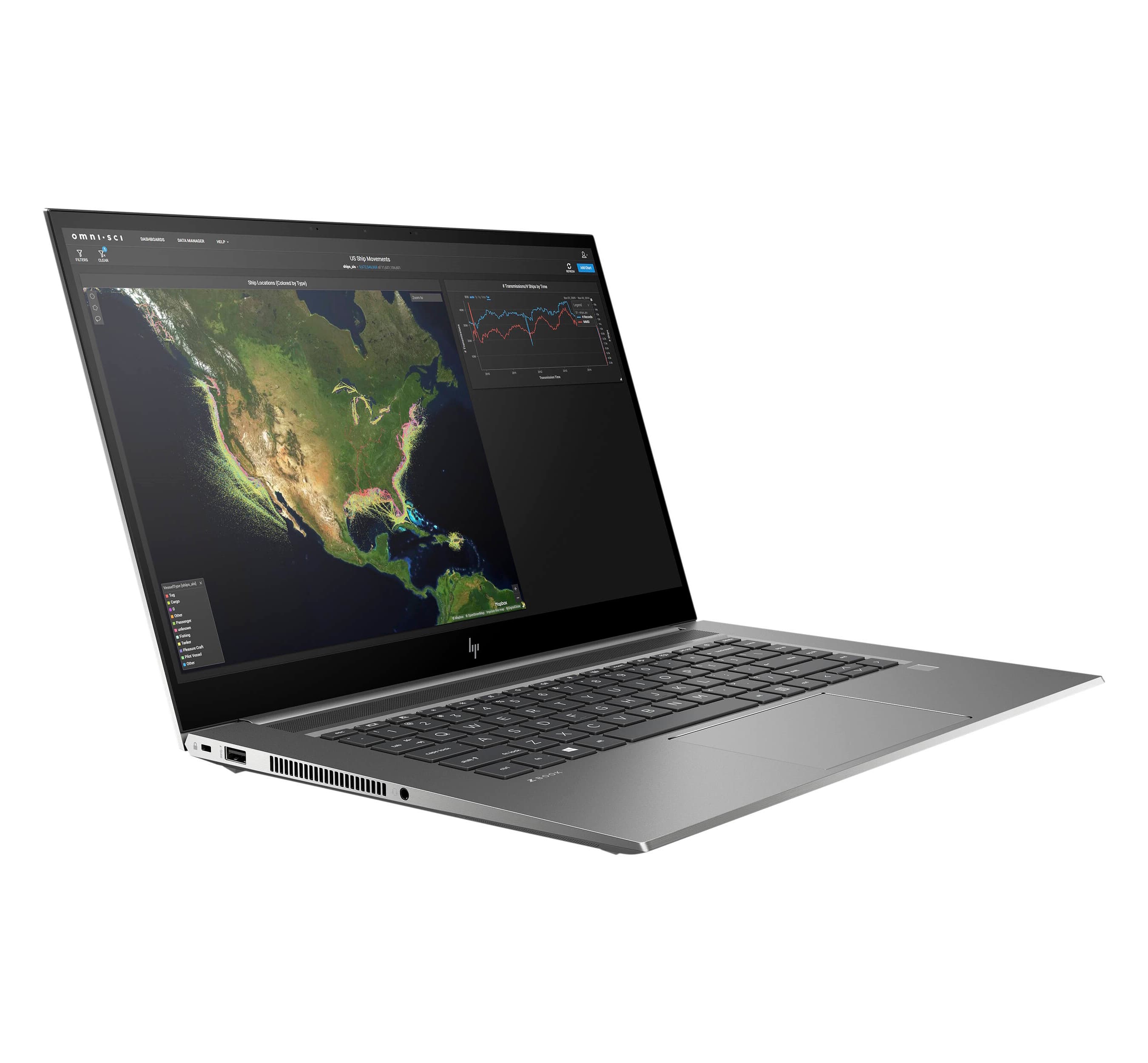 HP - Refurbished Excellent - ZBook Studio G7 Core i9-10885H 2.4GHz, 32GB, 2TB SSD, 15.6" FHD, Windows 11 Pro (Refurbished) - Dark Gray
