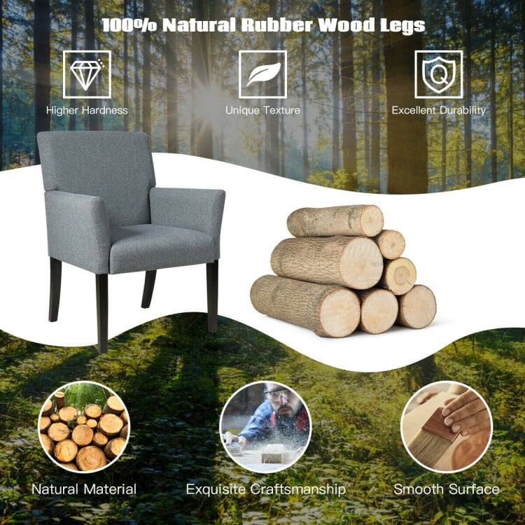 100% Natural Rubber Wood Legs

- Higher Hardness
- Unique Texture
- Excellent Durability
- Natural Material
- Exquisite Craftsmanship
- Smooth Surface