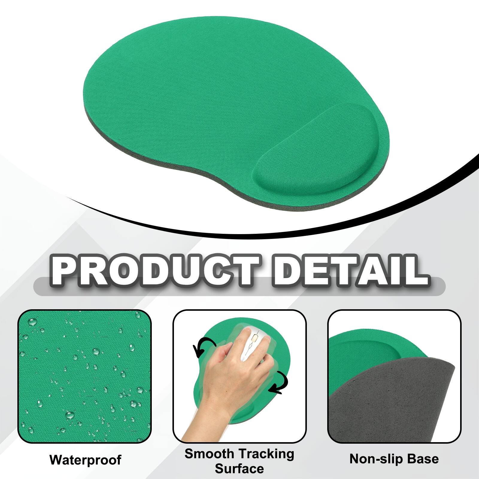 PRODUCT DETAIL  
- Waterproof  
- Smooth Tracking Surface  
- Non-slip Base