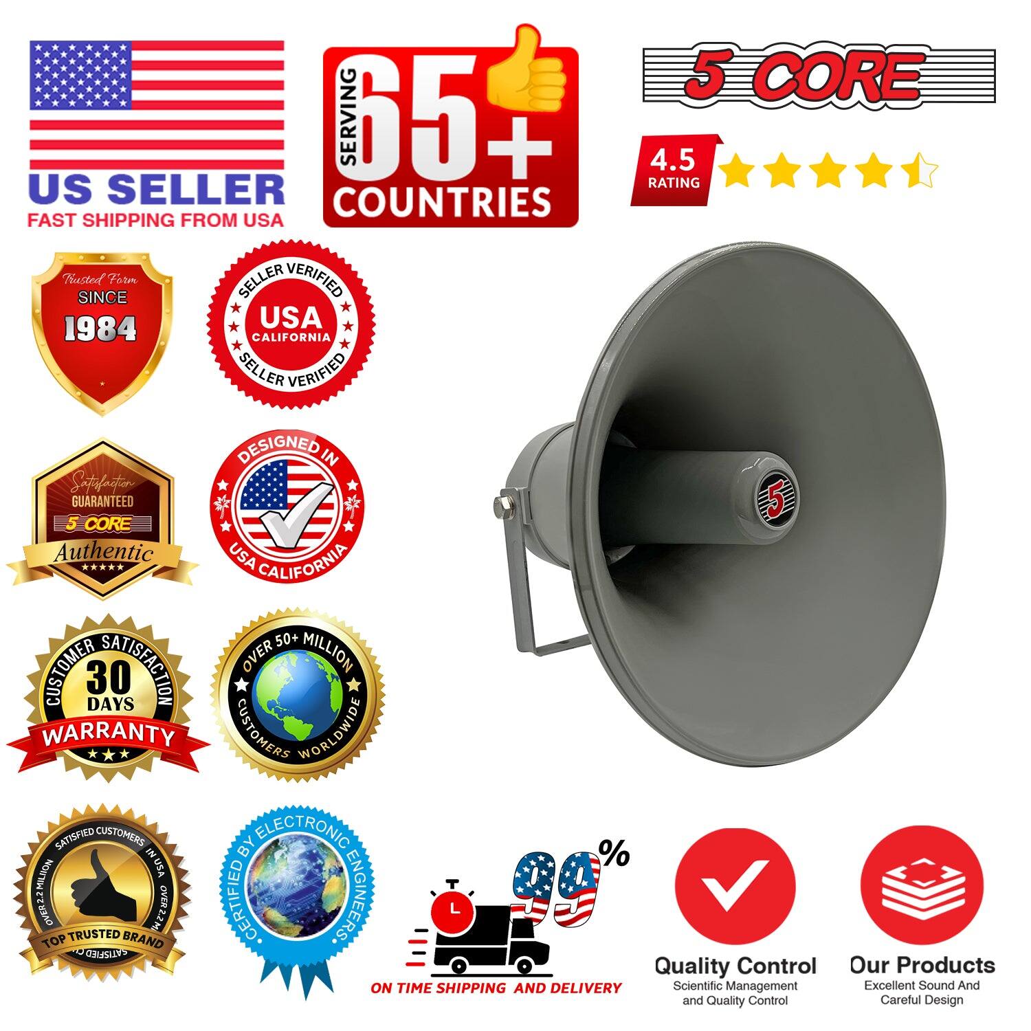 5 CORE PA Speaker 12