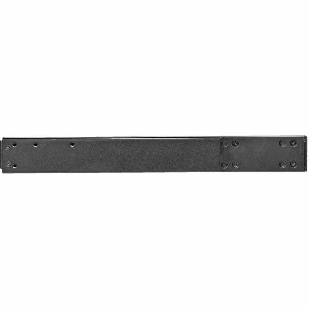 Alt View 1. Tripp Lite - PDU ATS/Metered 200-240V 8 C13 2 C19 Dual C20 Network Card 1URM (PDUMNH20HVAT1) - Black.