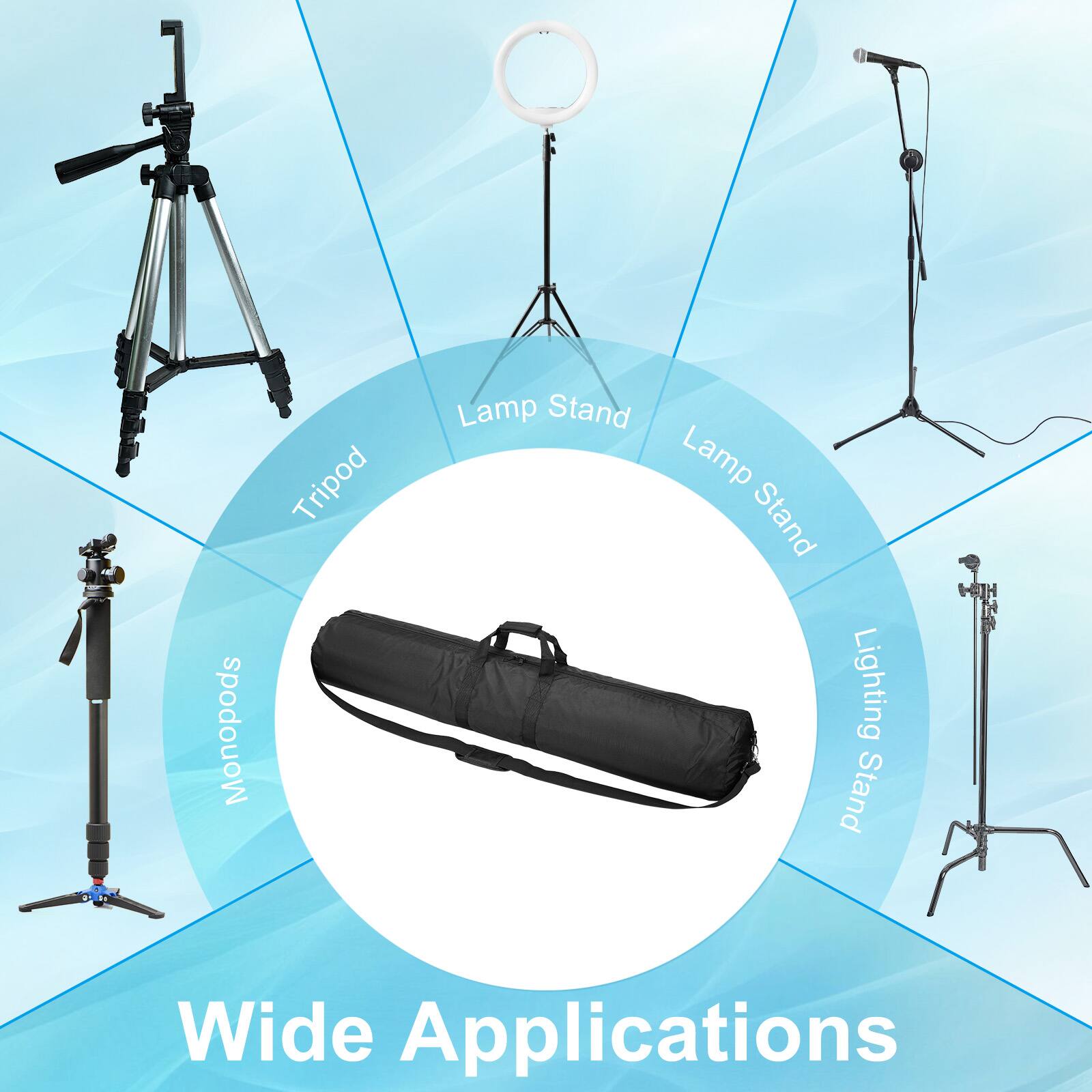 Monopods, Tripod, Lamp Stand, Lighting Stand, Wide Applications