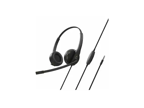 Front. Creative Labs - Creative HS-230 Lightweight Noise-Cancelling Headset - USB, 3.5mm, Wired, Over-the-Head - Red.