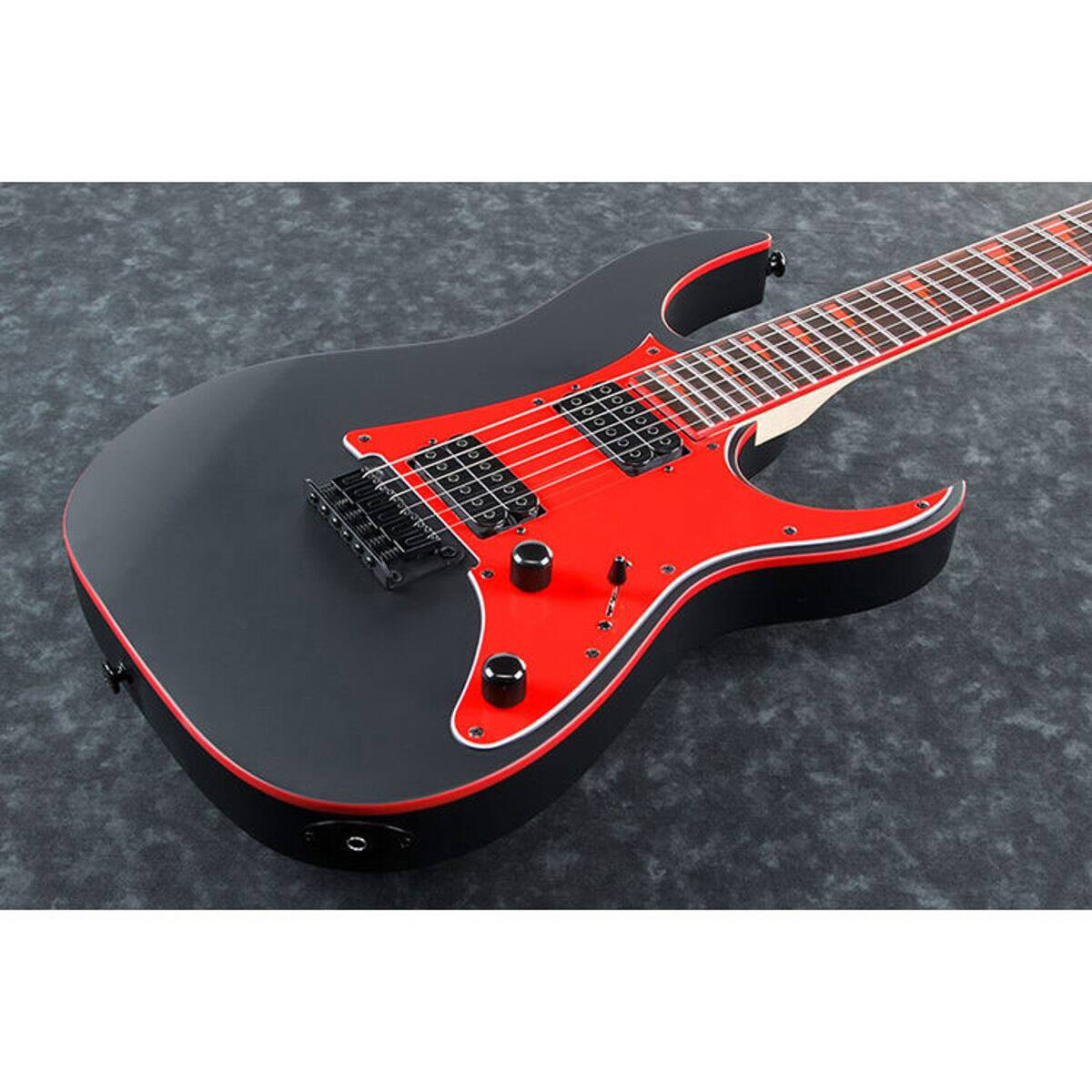 Alt View 1. Ibanez - Ibanez RG Gio Series GRG131DX Electric Guitar, Black Flat.