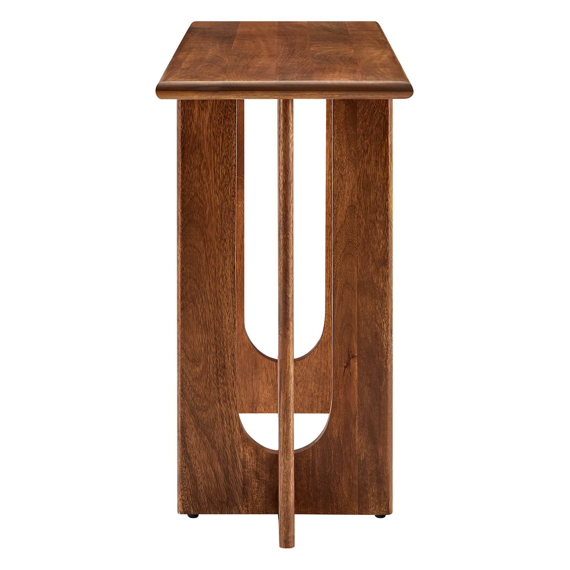 Alt View 2. Modway - Rivian 46" Console Table by Modway - Walnut.