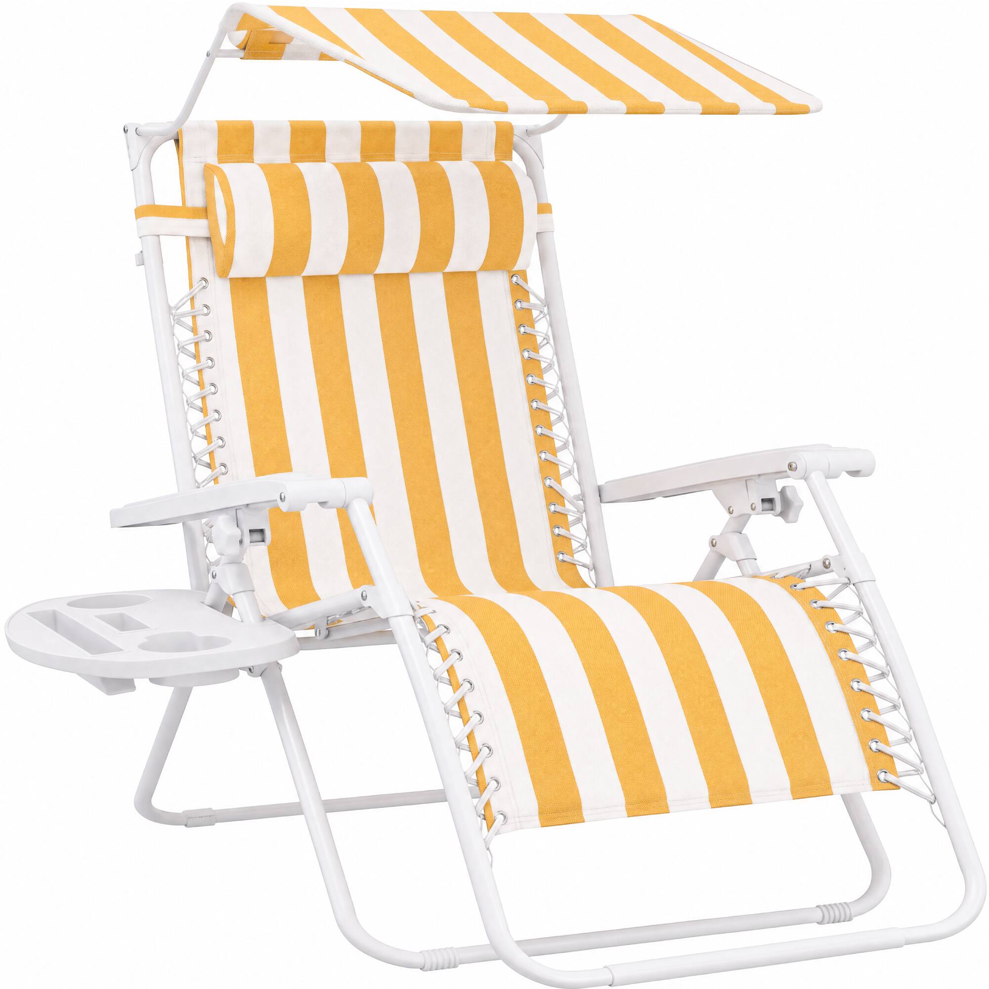 Marigold Stripes/White