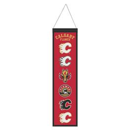 WinCraft - Calgary Flames 8" x 32" Evolution Banner - Multicolor