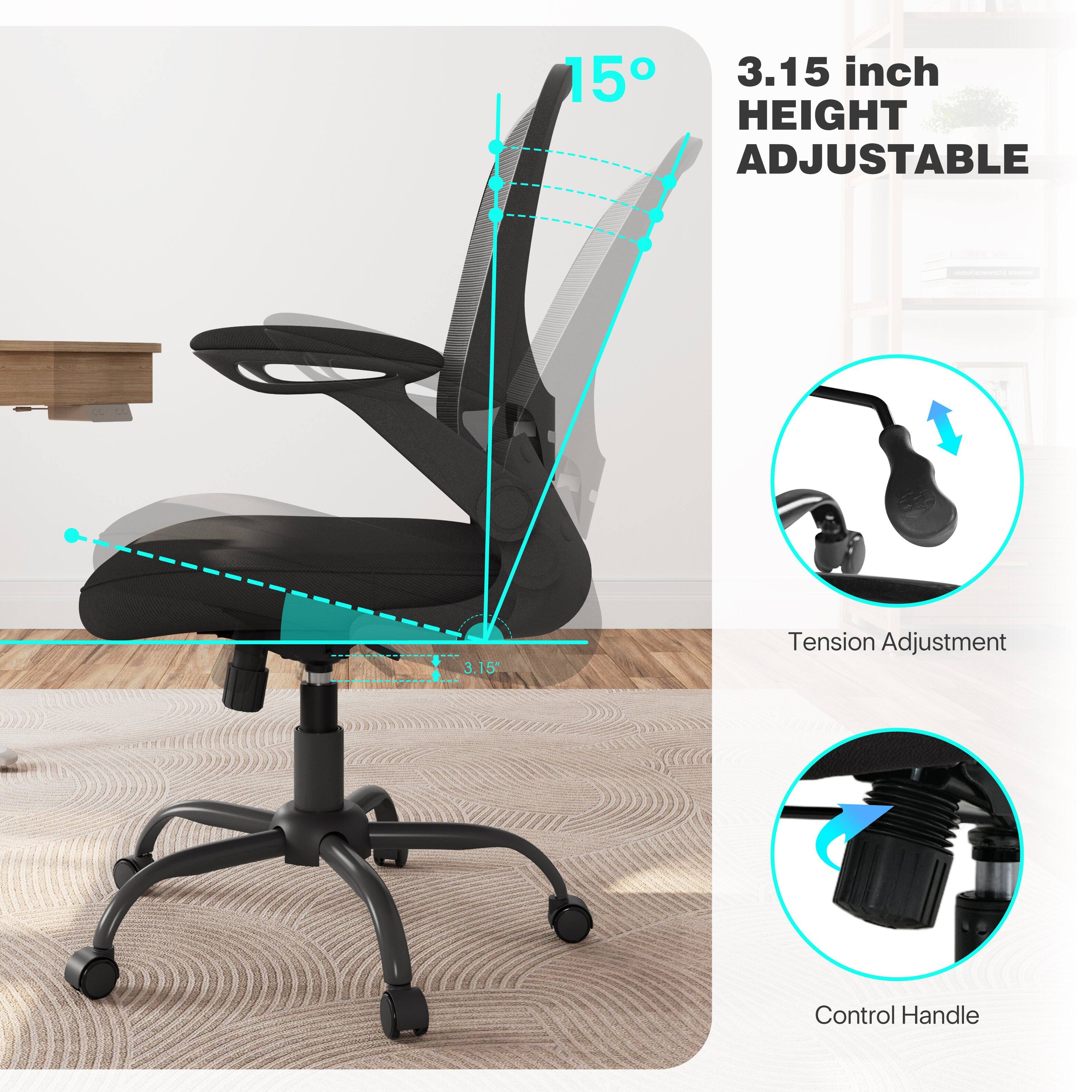 15° 3.15 inch HEIGHT ADJUSTABLE

Tension Adjustment

Control Handle