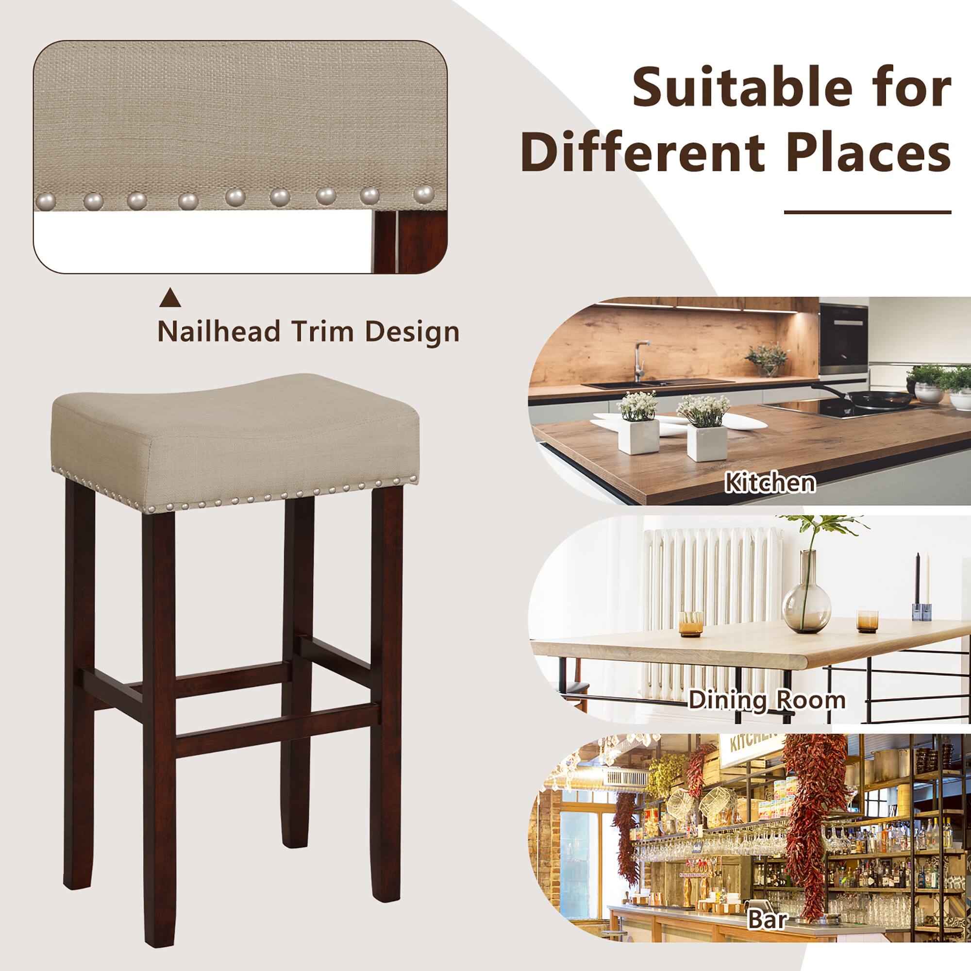 Suitable for Different Places Nailhead Trim Design Kitchen Dining Room Bar