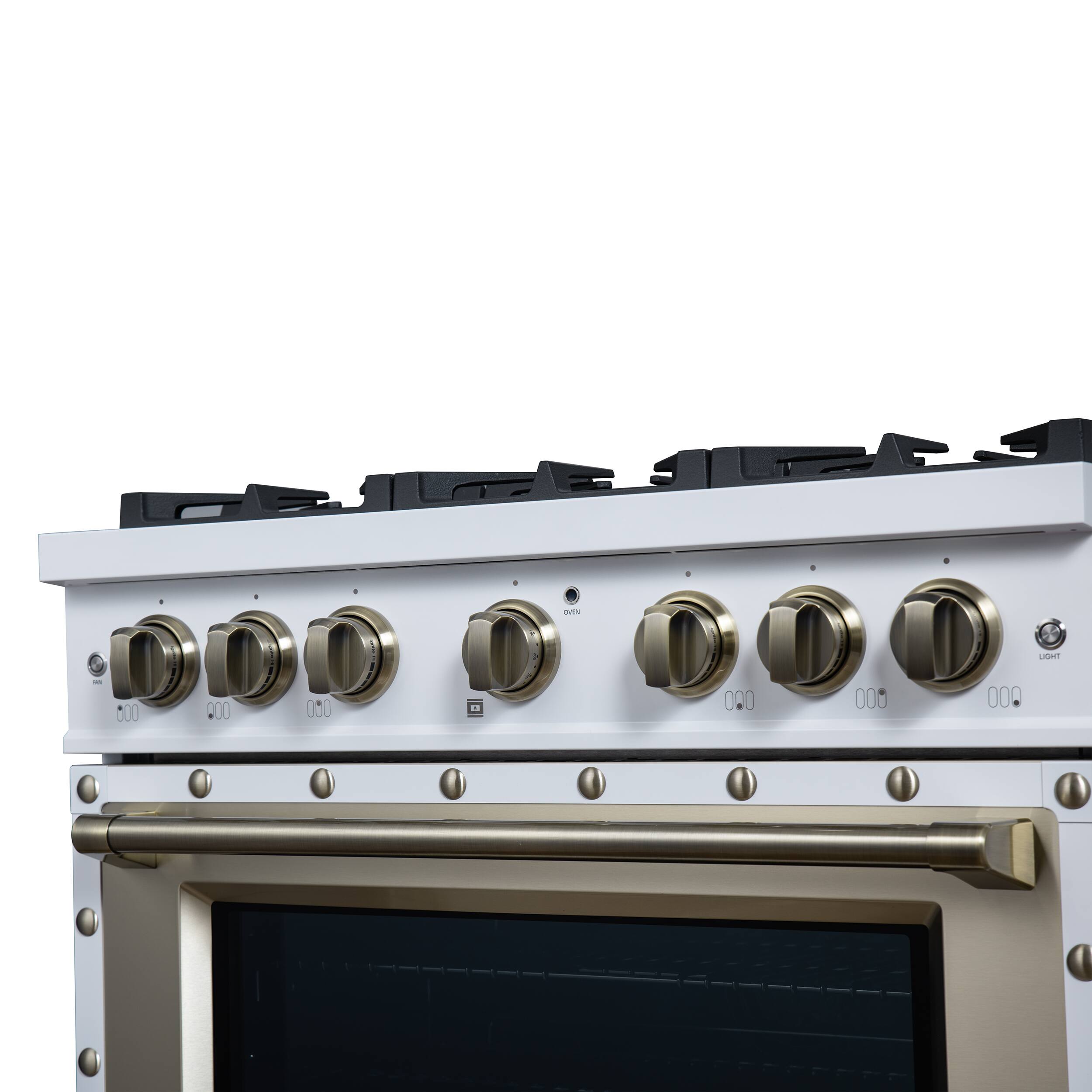Forno Appliances - 36 in. Wide 6 Burner Valente 5.2 Cu. Ft.