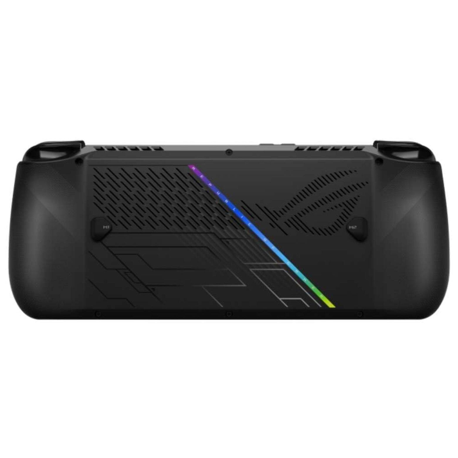 Alt View 4. ASUS - ROG Ally X 7" FHD IPS AMD Ryzen Z1 Extreme 3.3 GHz 24GB RAM 1TB SSD AMD Radeon Graphics Windows 11 Home Gaming Console - Black.