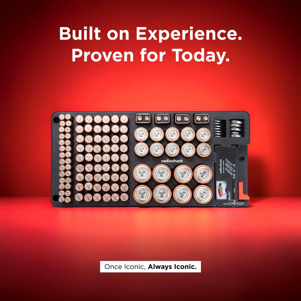 Built on Experience. Proven for Today.

radioshack

Once Iconic, Always Iconic.