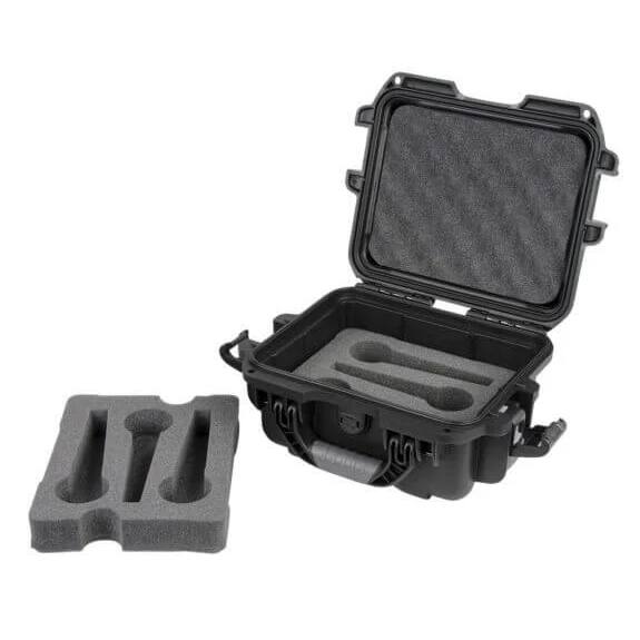 Alt View 1. Gator Frameworks - Waterproof 6-Microphone Hard Case with IP67 Rating and Impact-Resistant NK-7 Resin.