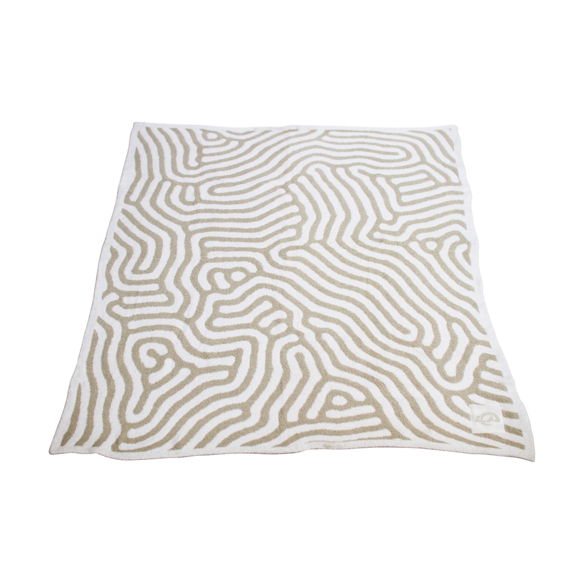 Logo Brands - Los Angeles Rams 50" x 60" Luxe Dreams Throw Blanket - Multicolor