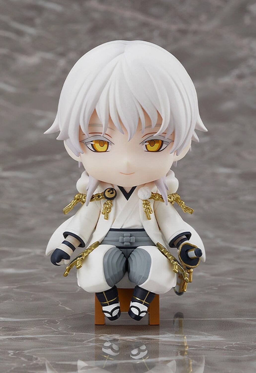 Alt View 1. PopMarket - Orange Rouge - Touken Ranbu - Tsurumaru Kuninaga Nendoroid Swacchao Action Figure   - Collectibles - Multicolor.