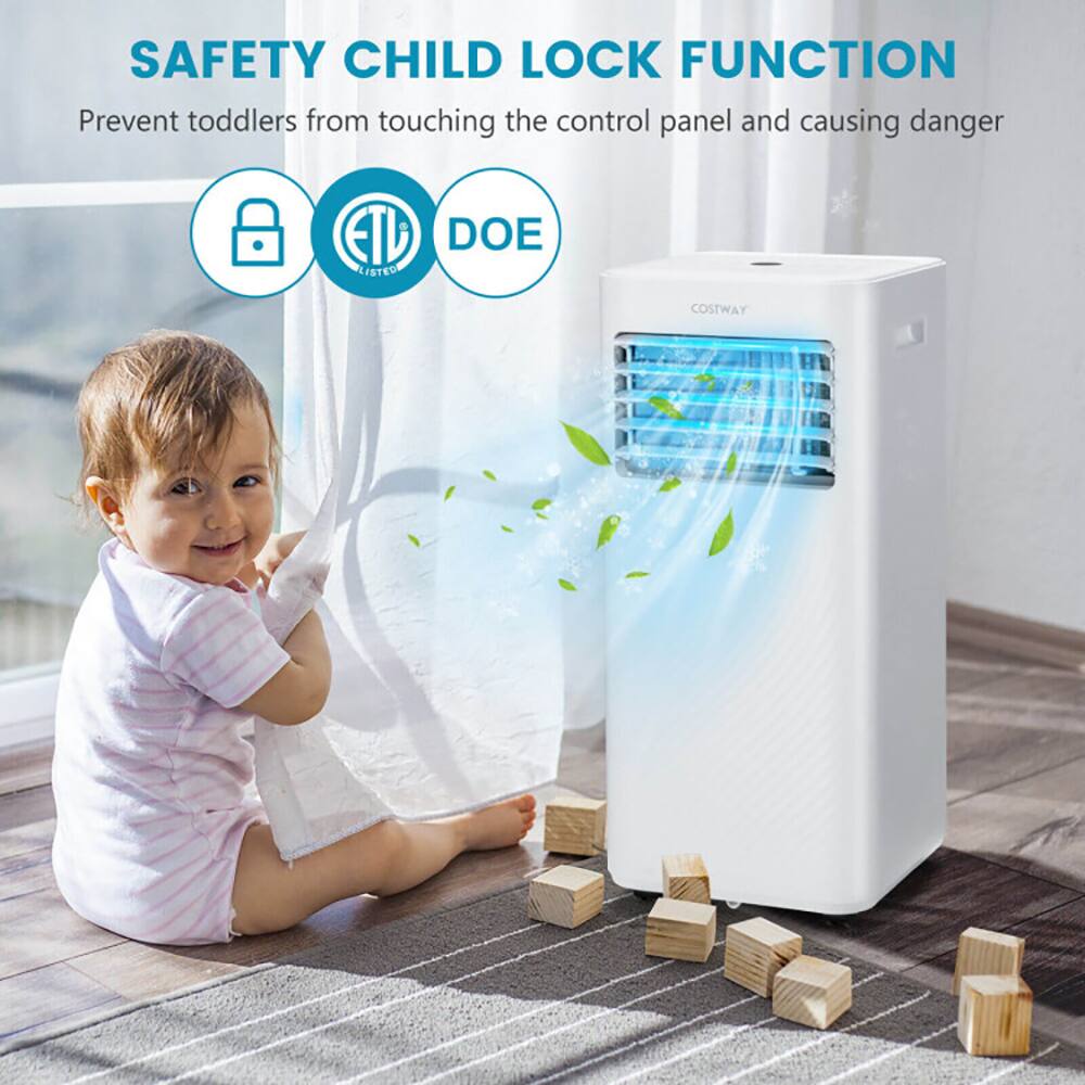 SAFETY CHILD LOCK FUNCTION  
Prevent toddlers from touching the control panel and causing danger  

ETL DOE LISTED  
COSTWAY
