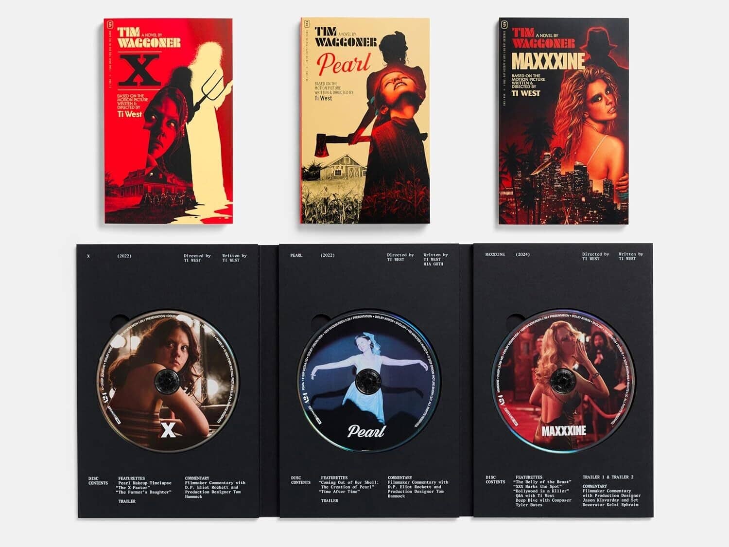 The X Trilogy (X / Pearl / MaXXXine) 4K Blu Ray [4K Ultra HD Blu