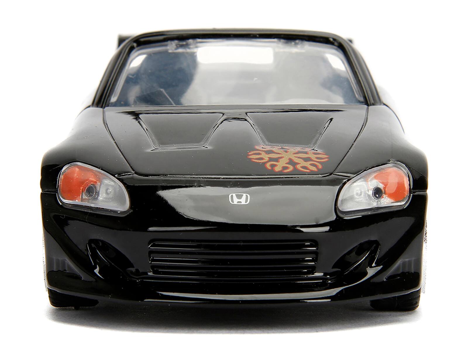 Alt View 3. Jada - Honda S2000 Convertible Black with Graphics "25 Years of Fast & Furious" 1/32 Diecast Model Car by Jada.