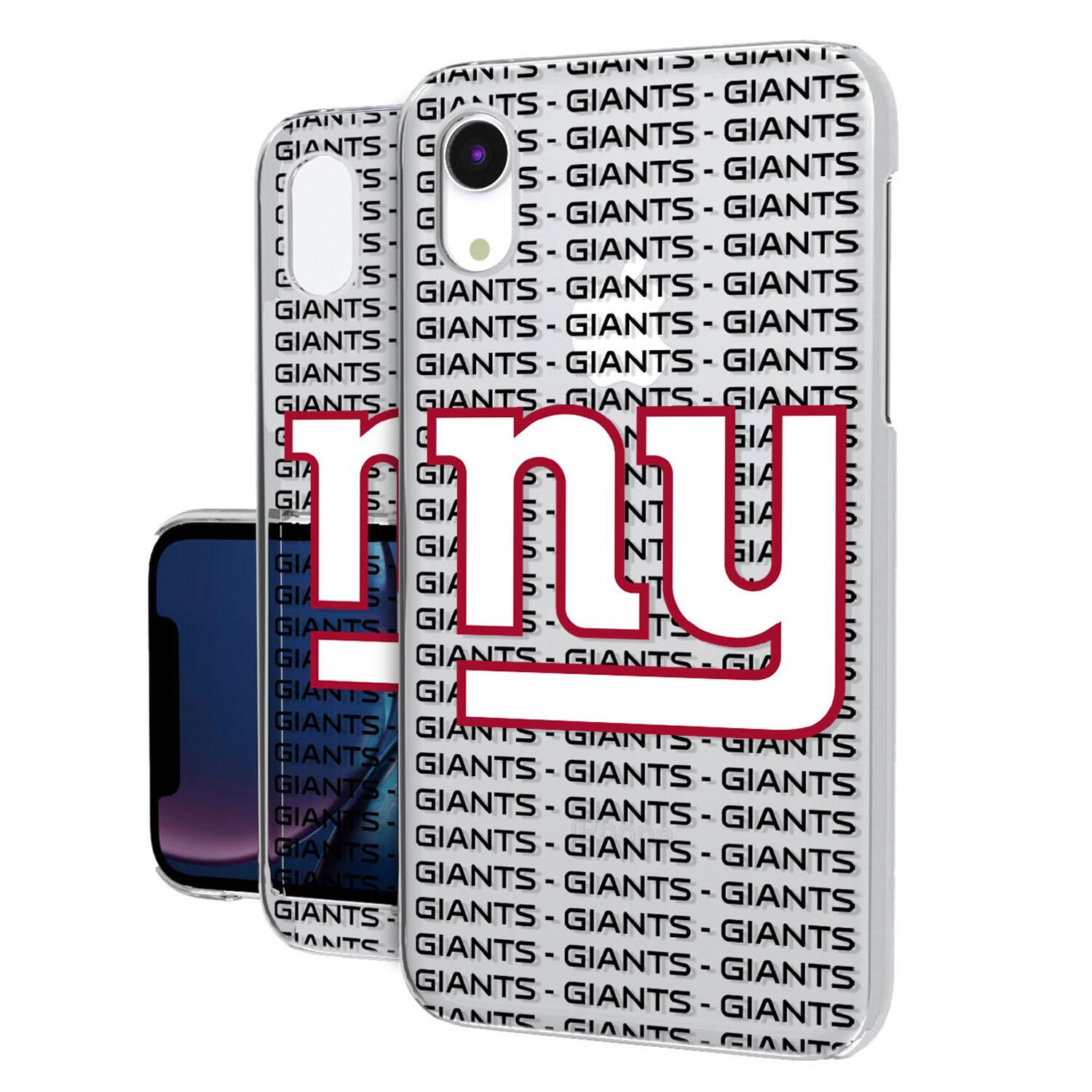 Keyscaper - NFL - New York Giants iPhone Clear Text Backdrop Design Case - 15 Pro - Multicolor price history on PriceWatchPro