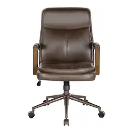 OSP Home Furnishings - Woodlands Office Chair - Chocolate