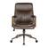 Front. OSP Home Furnishings - Woodlands Office Chair - Chocolate.