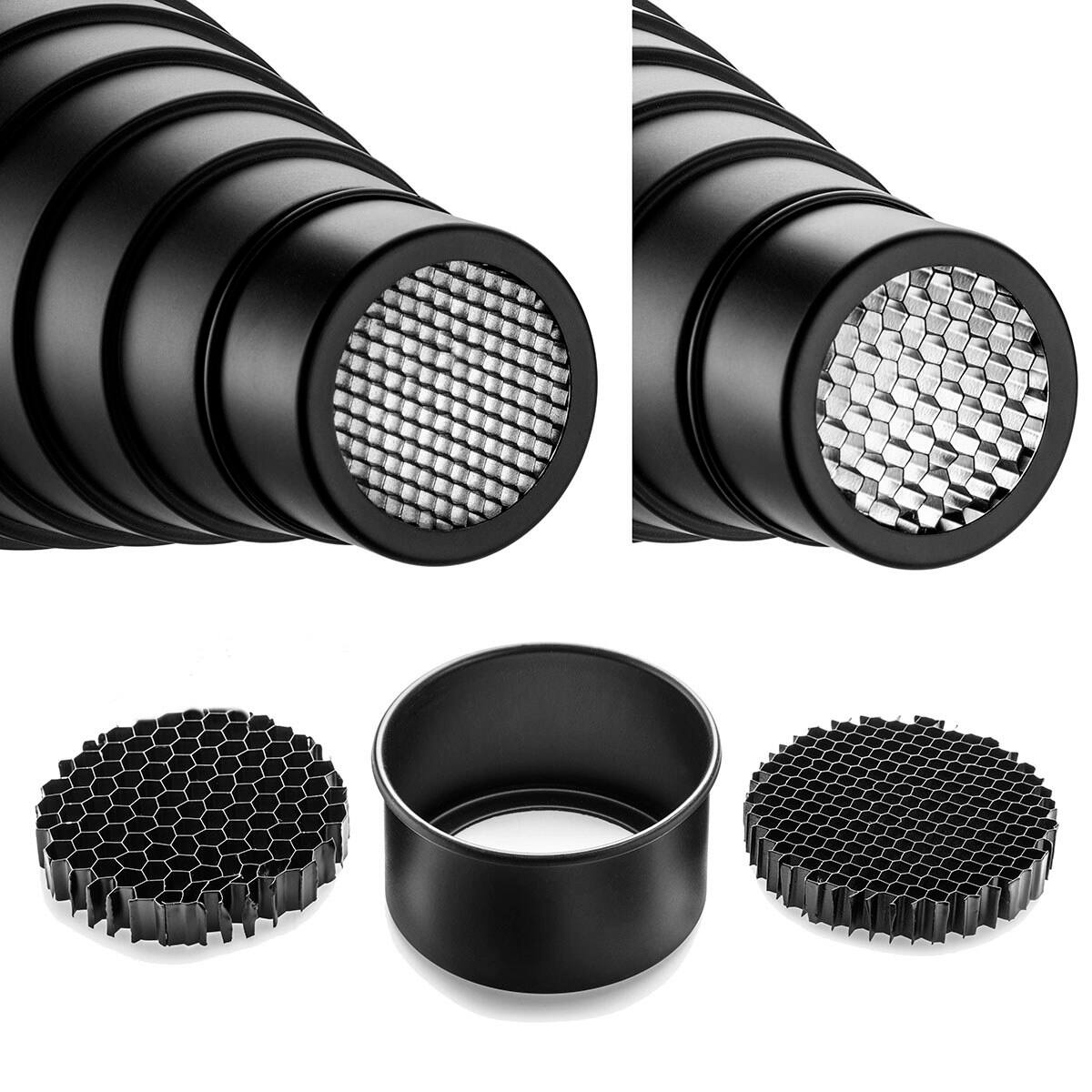 Alt View 2. Flashpoint - Flashpoint Snoot Kit for Flashpoint Mount Strobes.