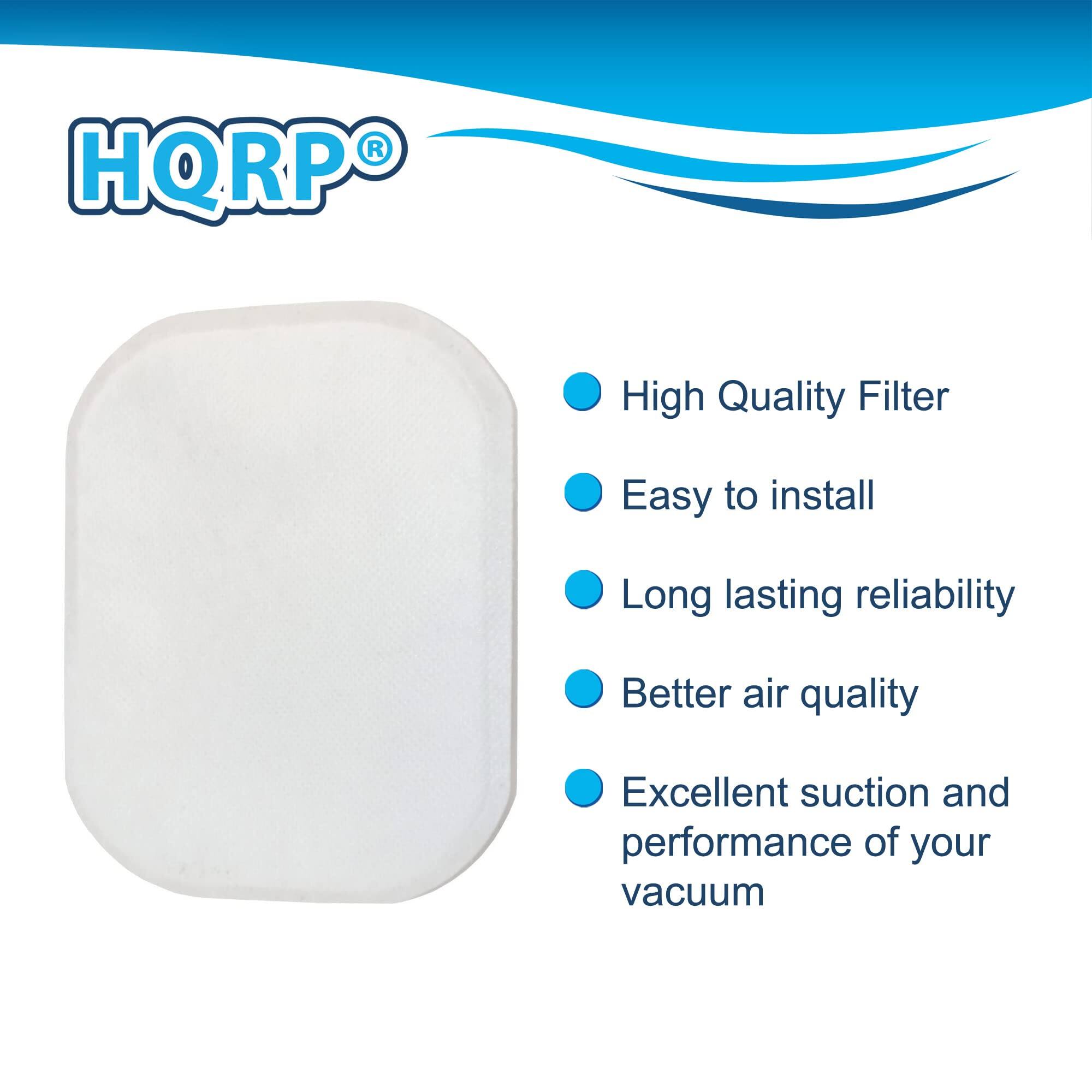 HQRP® High Quality Filter  
- Easy to install  
- Long lasting reliability  
- Better air quality  
- Excellent suction and performance of your vacuum