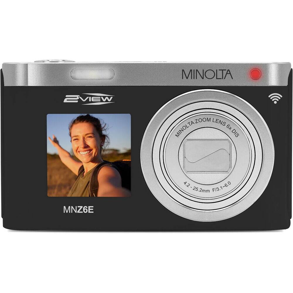 MINOLTA 2VIEW ZOOM LENS MINOLTA 6x DIS 4.2-25.2mm F/3.1-6.0 MNZ6E