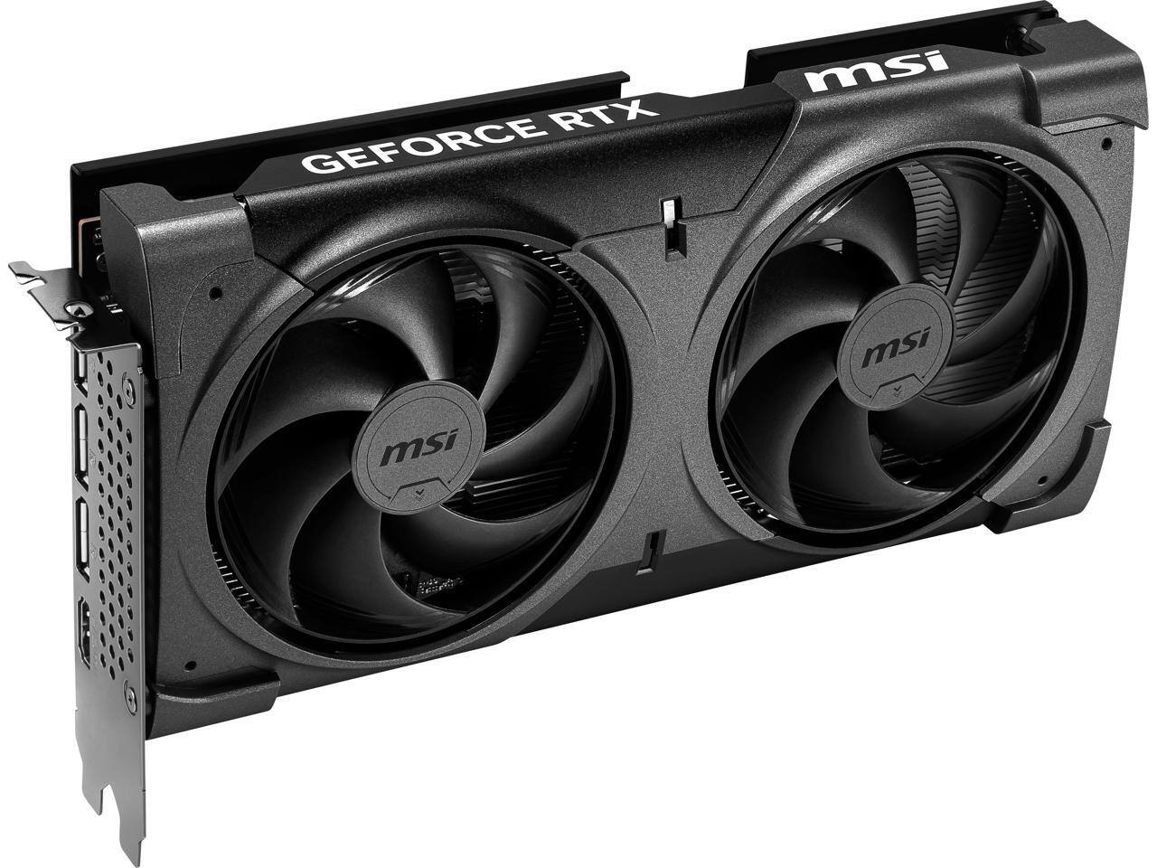 MSI Ventus RTX 5060 Ti 16GB GDDR7 PCIe 5.0 x16 (use x8) Graphics