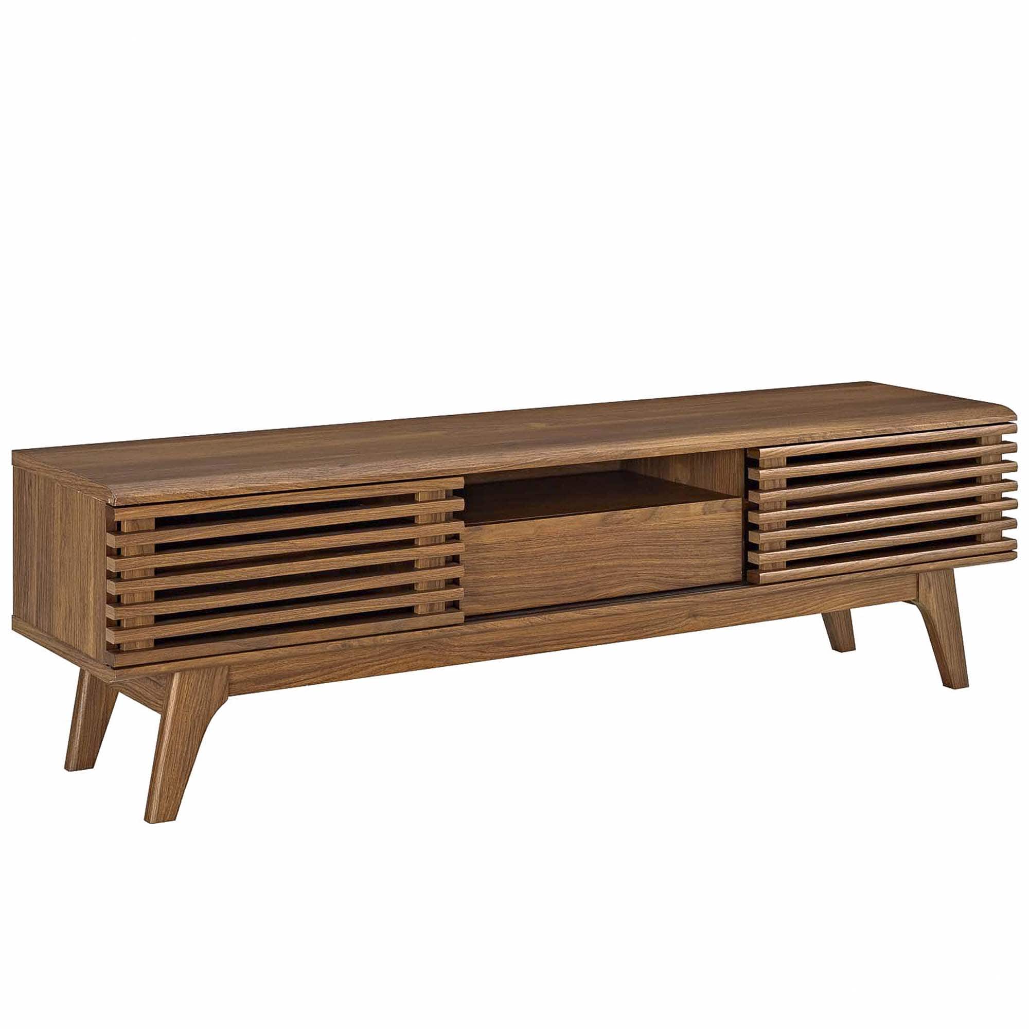 Render 59” TV Stand by Modway - Walnut