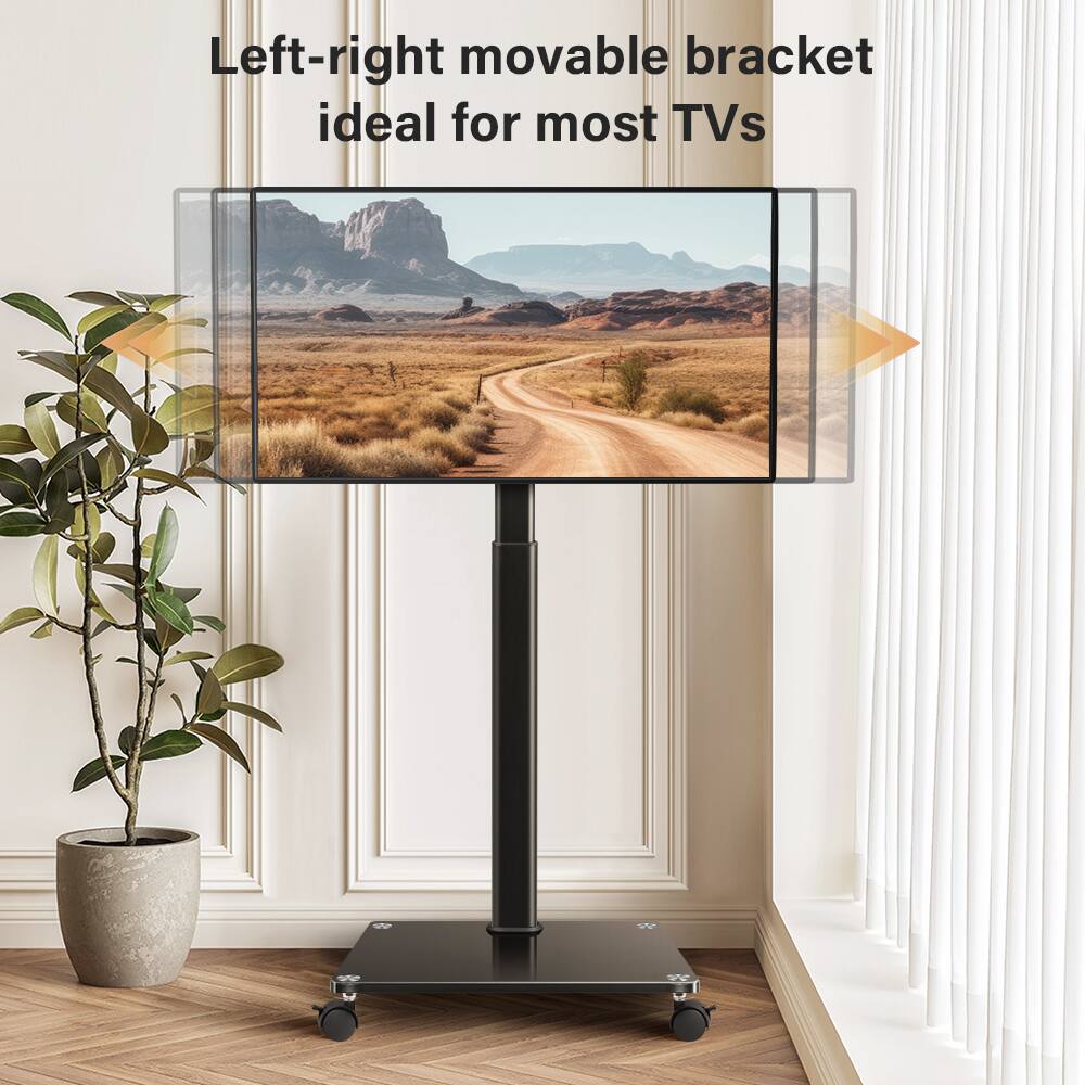 Left-right movable bracket ideal for most TVs