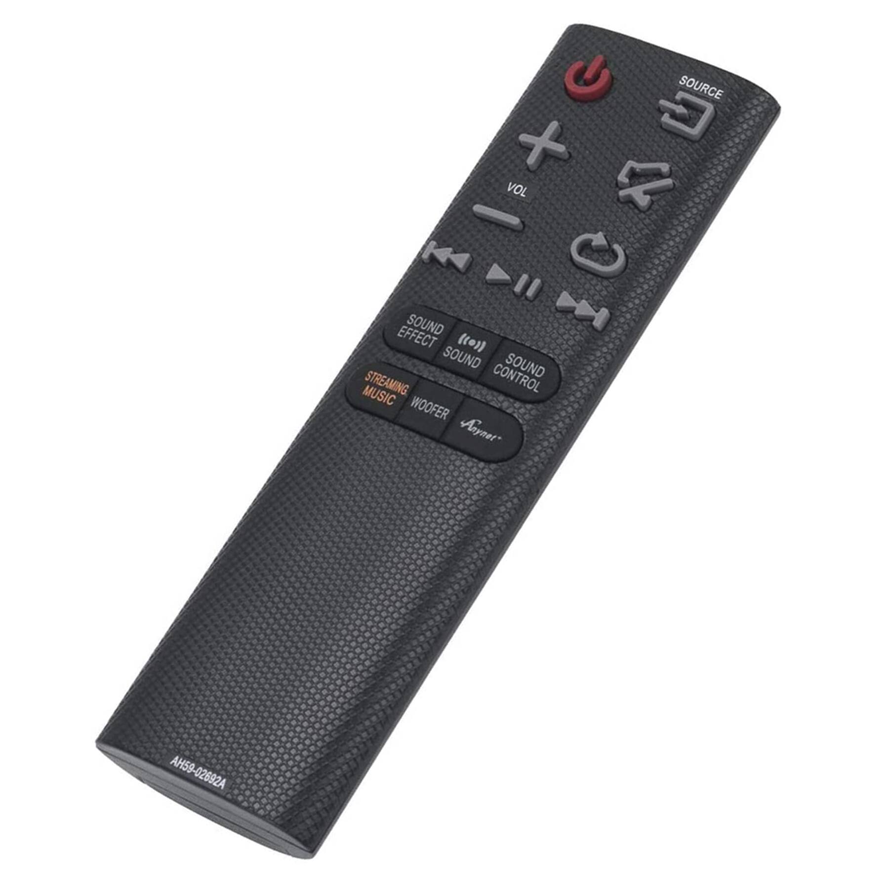 SOURCE  
VOL  
SOUND EFFECT  
STREAMING MUSIC  
WOOFER  
SOUND CONTROL  
Anynot  
AH59-02692A