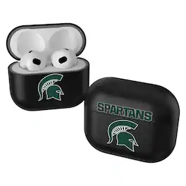 Keyscaper - Michigan State Spartans Michigan State Spartans Insignia 1st Gen AirPods Pro Case Cover - Black